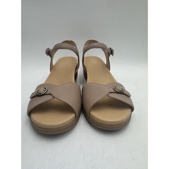 Dansko TESSIE NAPPA Women's NEW Sandal Beige EU Size 40 (5014-650300) - Picture 5 of 11
